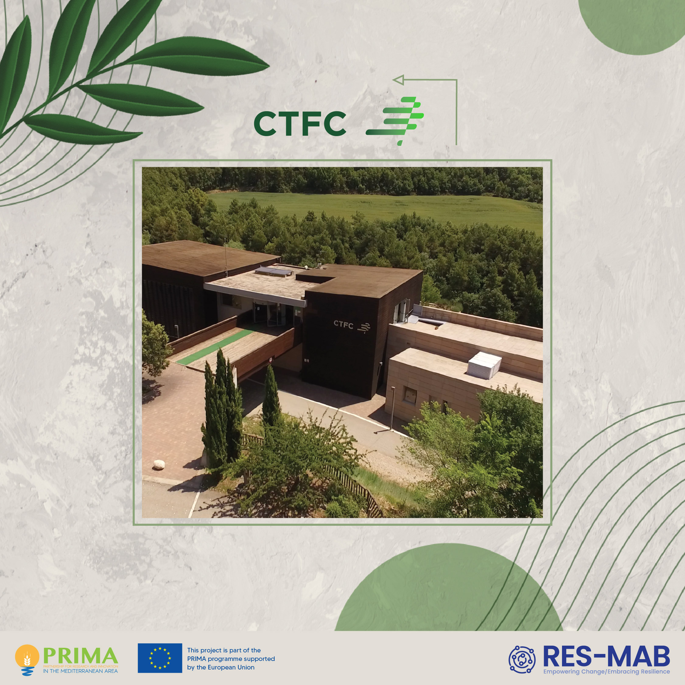 The Forest Science and Technology Centre of Catalonia is a public research centre affiliated with the Generalitat de Catalunya. The CTFC aims to contribute to science in the fields of sustainable forest management, biodiversity, and circular bioeconomy. Its research is organized around three programs: multifunctional forest management; landscape dynamics and biodiversity; and governance, health, and bioeconomy. The research carried out within these programs is focused on environmental function equilibrium, climate change adaptation, or competitiveness along value chains.
