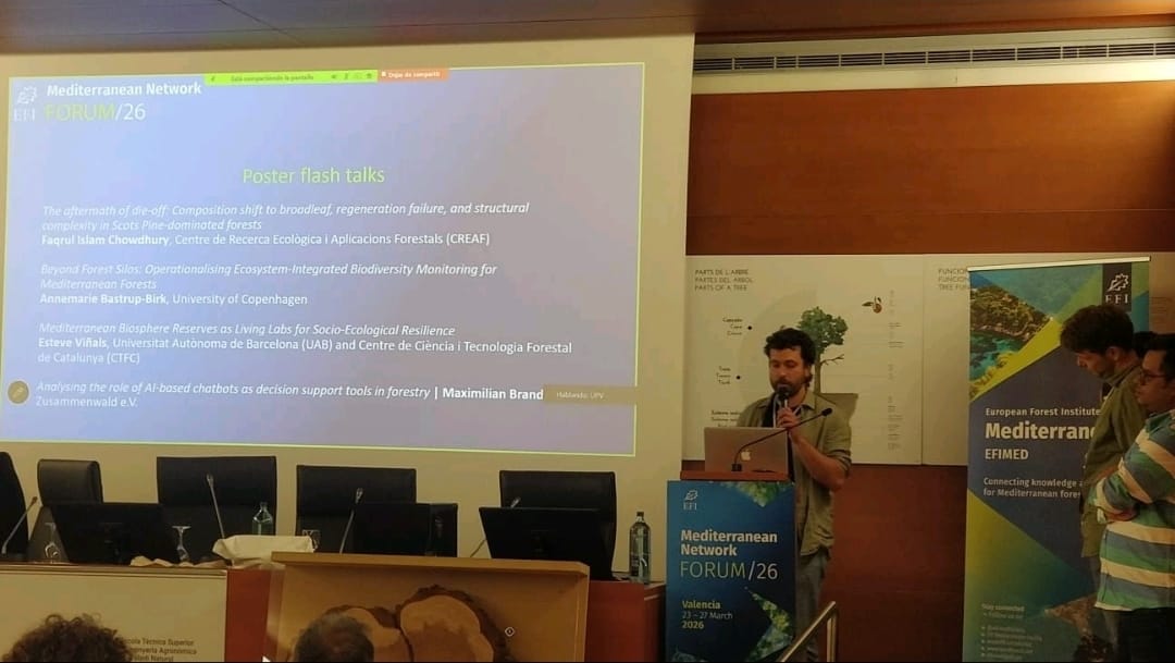 CTFC Highlights the RES-MAB Project at the Mediterranean Forest Forum 2026