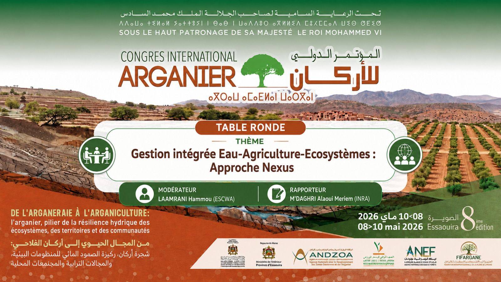 Highlights from the WEFE Nexus Roundtable at the 8th International Argan Congress