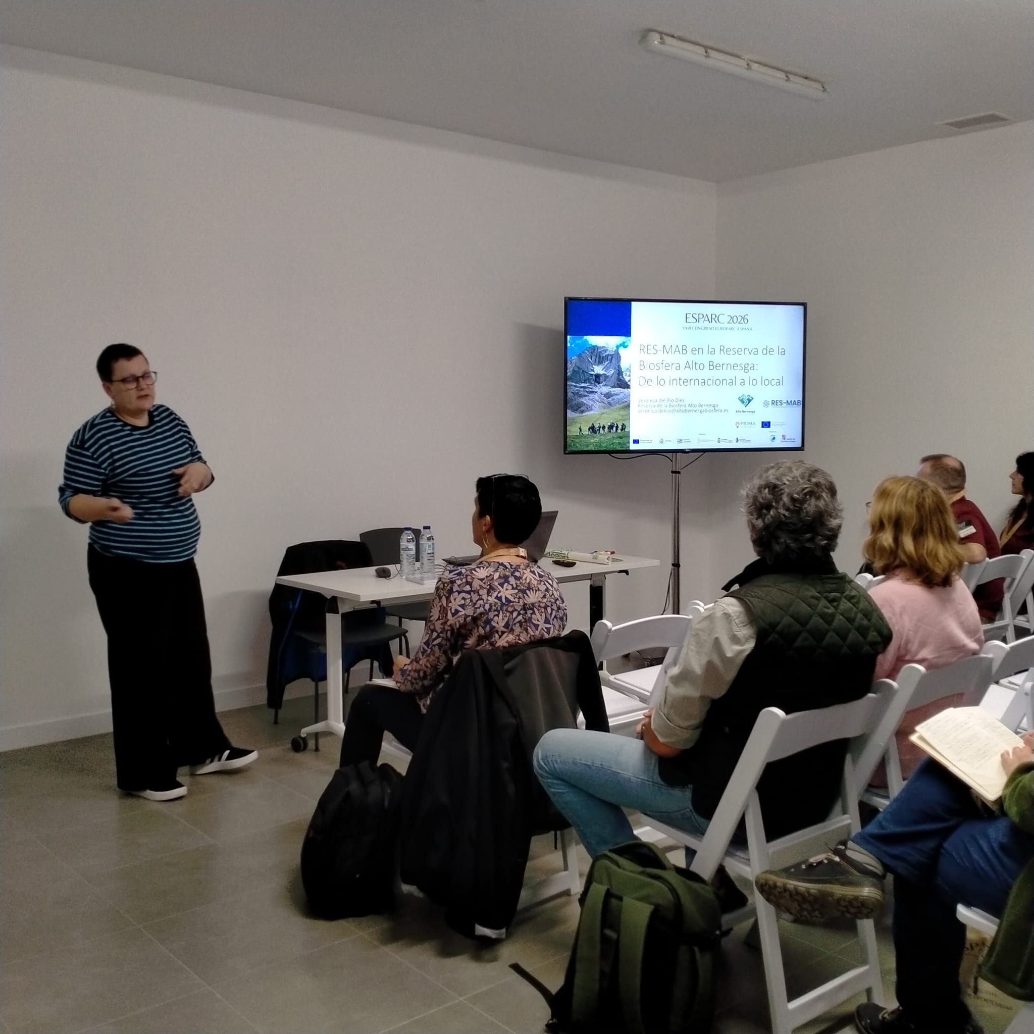 Innovation and territorial sustainability: The Biosphere Reserve exposes the four key lines of the RES-MAB project at the XXIII EUROPARC-Spain Congress